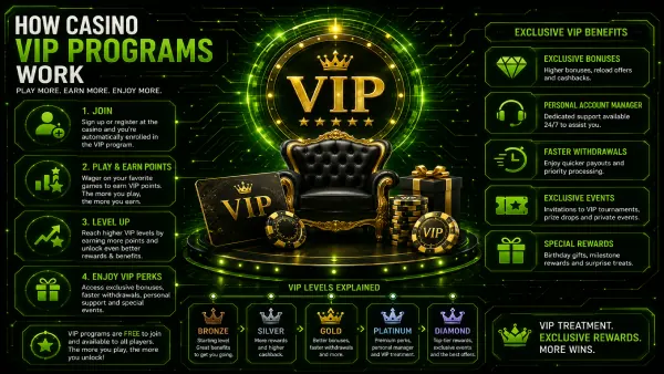 How casino VIP programs work