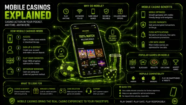 Mobile casinos explained