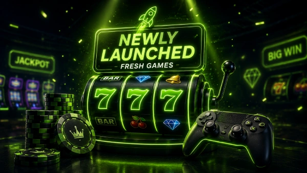 Notable 2026 slot and live-casino launches, checked against studio sources
